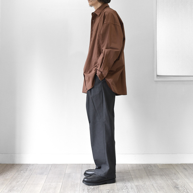 スティルバイハンド 2024AW コットンシャンブレーパンツ  PT09243 スティルバイハンド 2024AW コットンシャンブレーパンツ PT09243