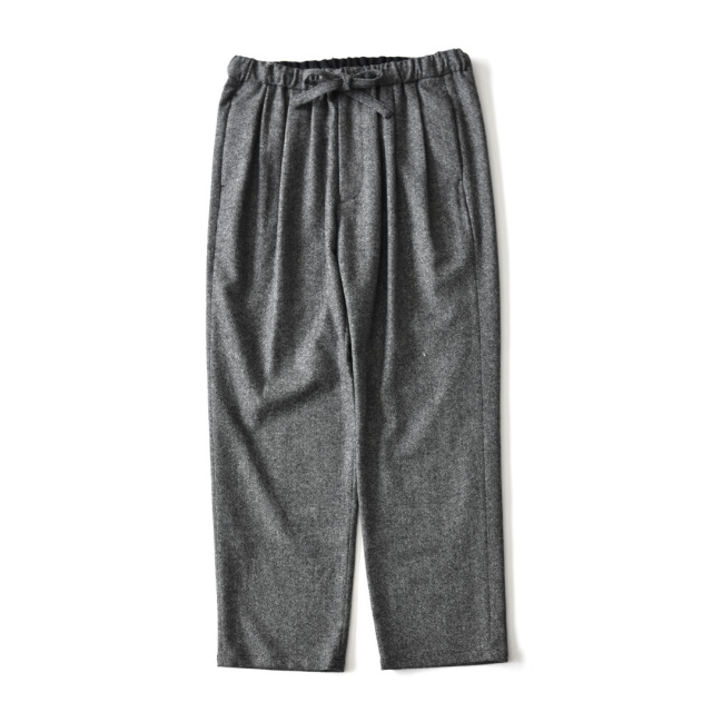 FANTASTICDAYS -  DRAWSTRING / Wool Tweed  - M.Gray