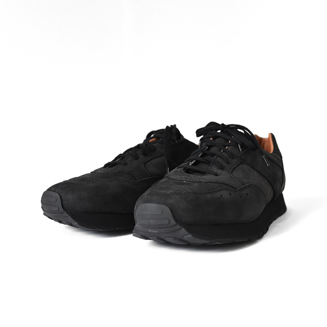 REPRODUCTION OF FOUND - French Military Trainer  / Black Nubuck