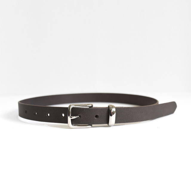 MASTER&Co. - Smoked Leather Belt 24mm - Brown