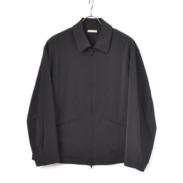 LAMOND - Twill Twist Short Jacket - Fade Black