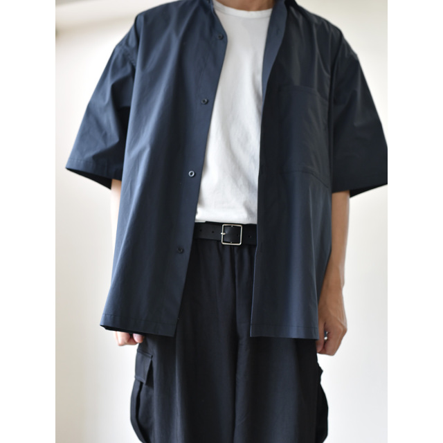 ルシェロ　Still by hand リネン100% Linen Scritto Short Sleeved Vareuse | Berluti US