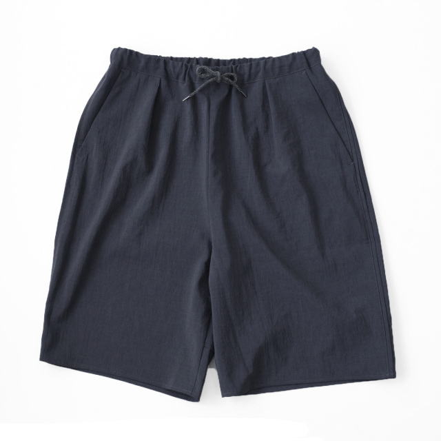 LAMOND - Shari Wide Shorts - Chambray Black