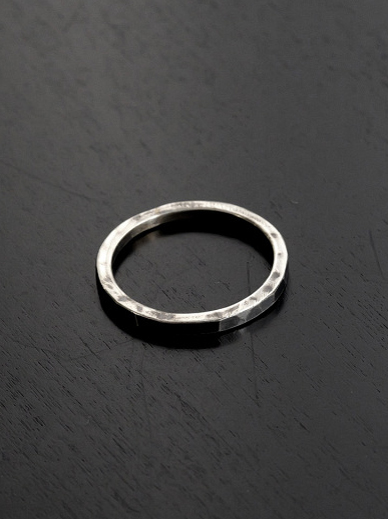 efni - Architect Ring - Silver 925 Hammered
