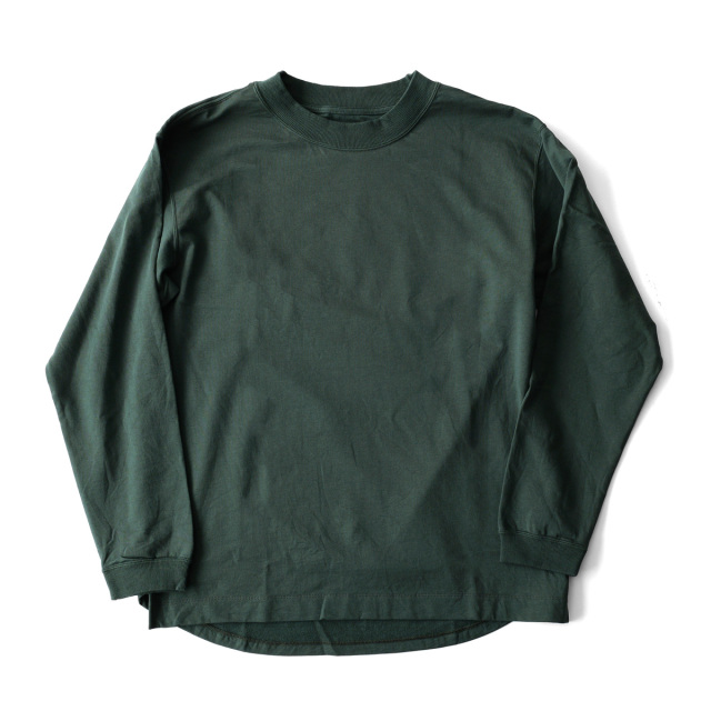 CURLY - MICRO FRENCH TERRY TEE - Forest