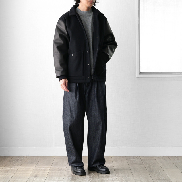 Jackman （ジャックマン） JM8591 Melton Award Jacket | 通販