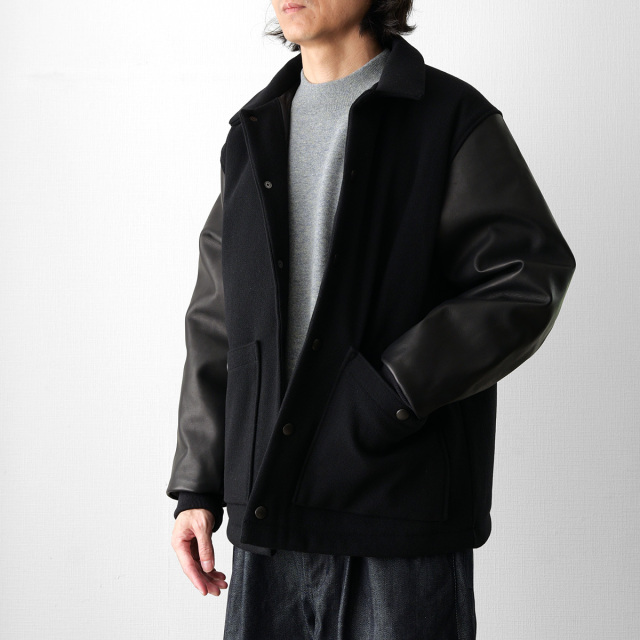 Jackman （ジャックマン） JM8591 Melton Award Jacket | 通販