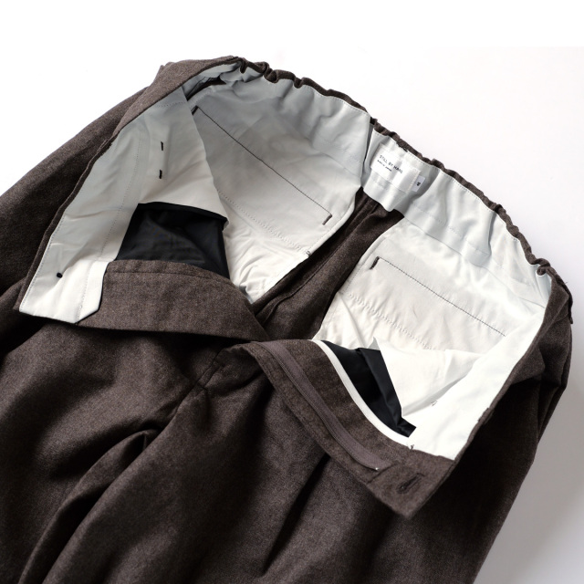 STILL BY HAND PT04254　サイズ46　モカ　新品未使用 新品25AW still by hand PT04254 46 モカ スラックス - メルカリ