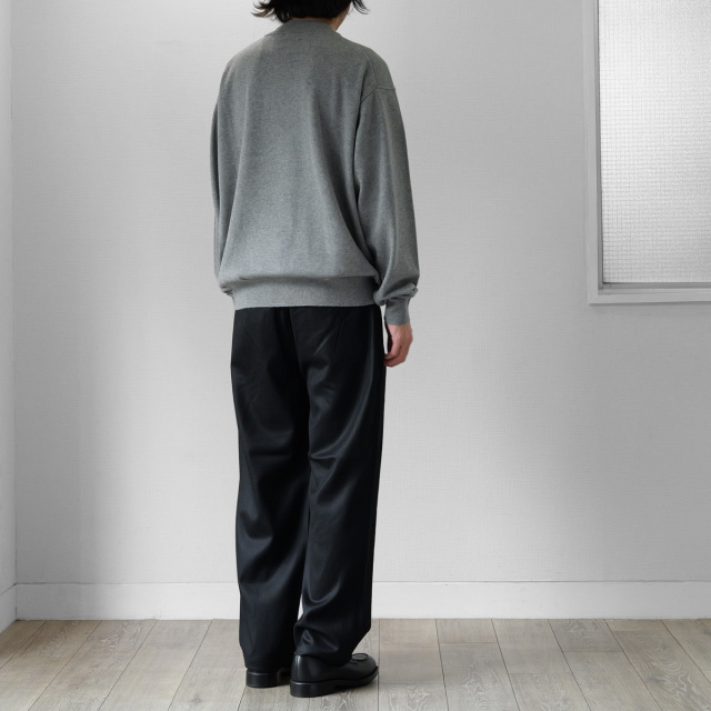 パンツ STILL BY HAND Wool Saxony Easy Slacks 46 STILL BY HAND （スティルバイハンド）PT04254 Wool Saxony Easy