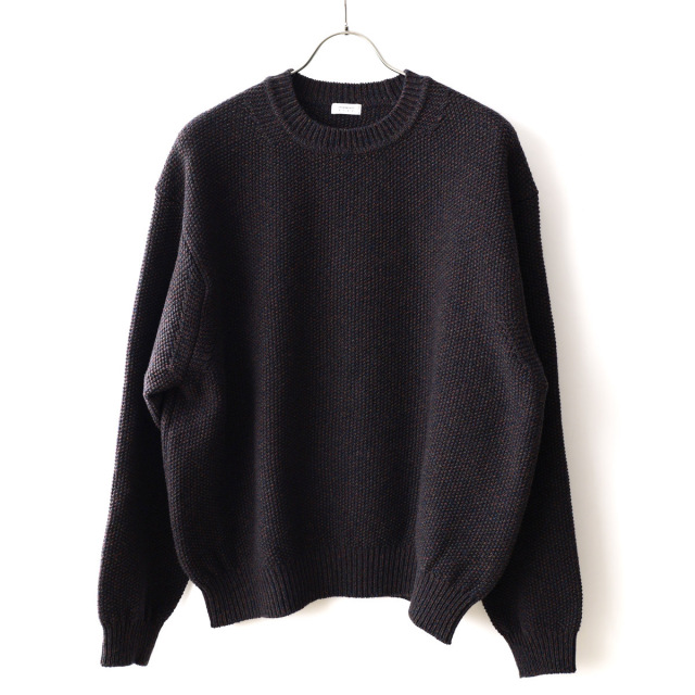 crepuscule -  Wool Kanoko P/O - Black Mix