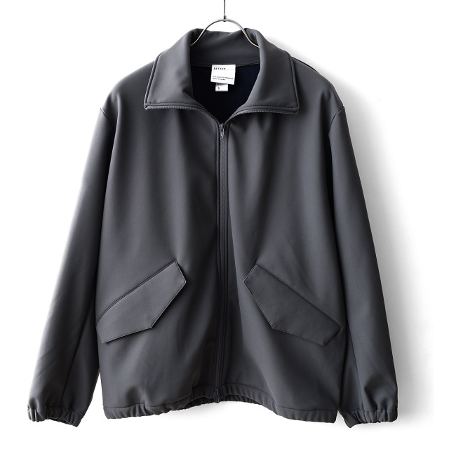 BETTER - AEROGEL FABRIC ZIP JACKET - Gray