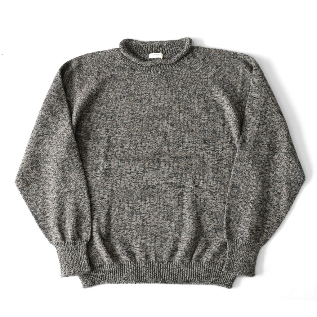 crepuscule -  W/G Alpaca Pullover - Gray