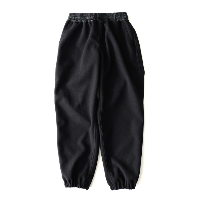 FLISTFIA -  Poly Melton Pants -  Clear Black