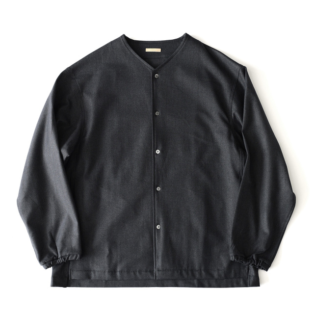 LAMOND - Pe/Vis Cashmere Touch Shirt Jacket - Charcoal