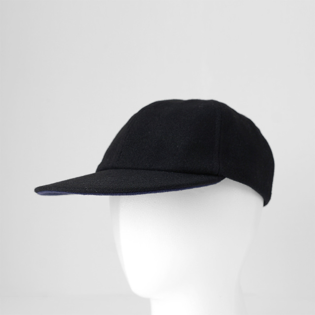 efni - New Standard Cap  / Wool Melton - Black
