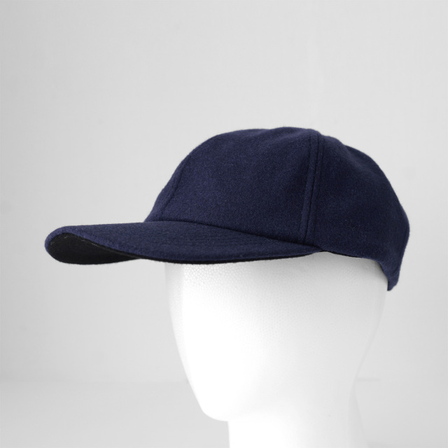 efni - New Standard Cap  / Wool Melton - Navy
