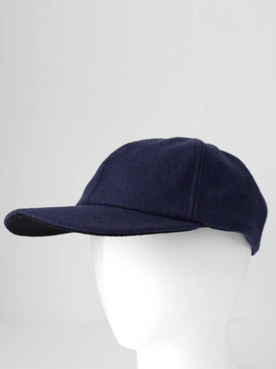efni - New Standard Cap  / Wool Melton - Navy