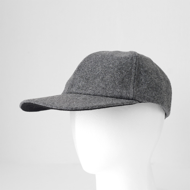 efni - New Standard Cap  / Wool Melton - Gray