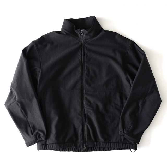 YONCA - Warm Tech Stand Blouson - Coal Black