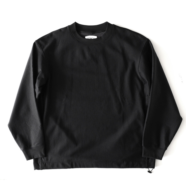 YONCA - Warm Tech Pullover - Coal Black