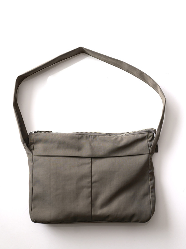 STILL BY HAND -  Nylon Shoulder Bag - Sage