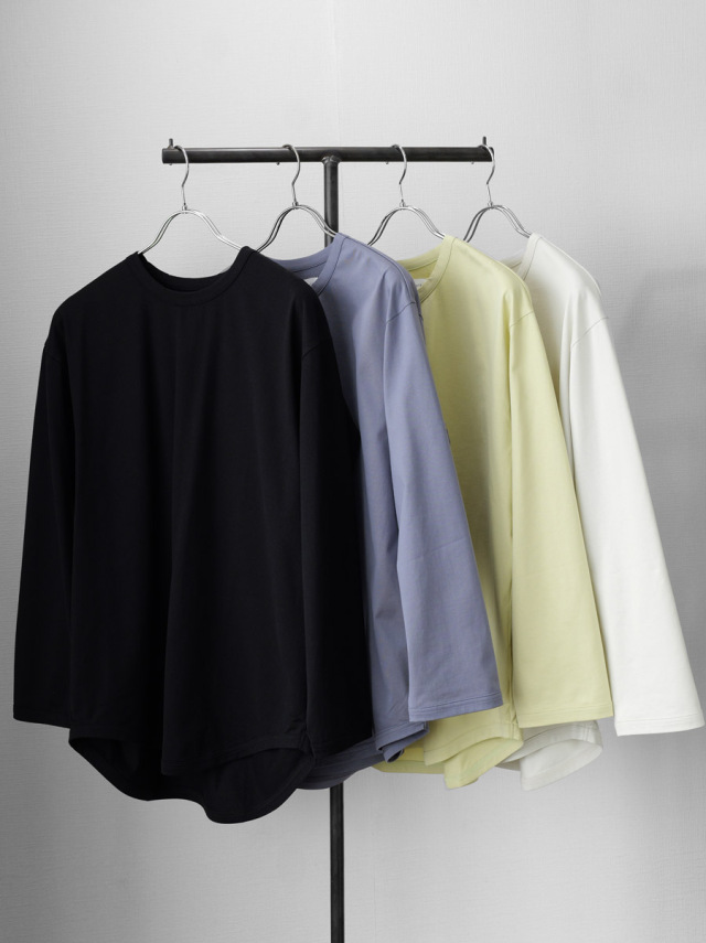 PERS PROJECTS - RILEY L/S C/N ROUND TEE