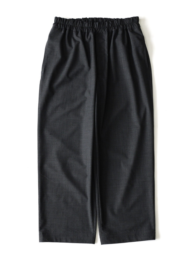 EEL Products - COOK PANTS / Summer Wool - M.Gray