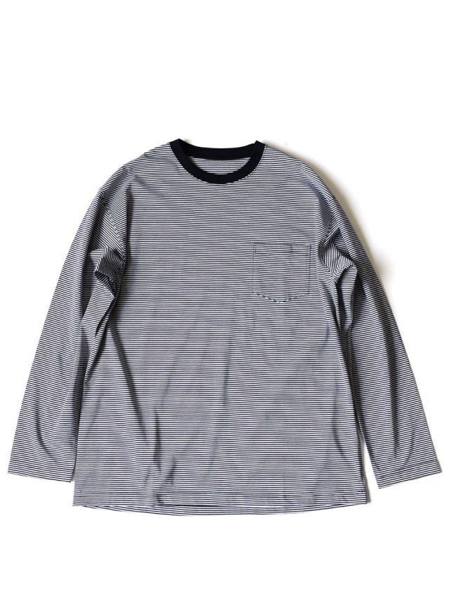 EEL Products - HI QUALITEE L/S - Navy×White