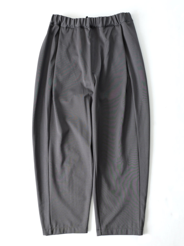 STILL BY HAND - Twisted Jersey Pants - Charcoal