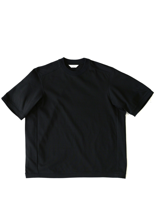 STILL BY HAND - Half Sleeve Sweatshirt -  Black