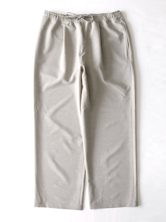 LAMOND - New Semi Wide Shari Pants - Ash Gray