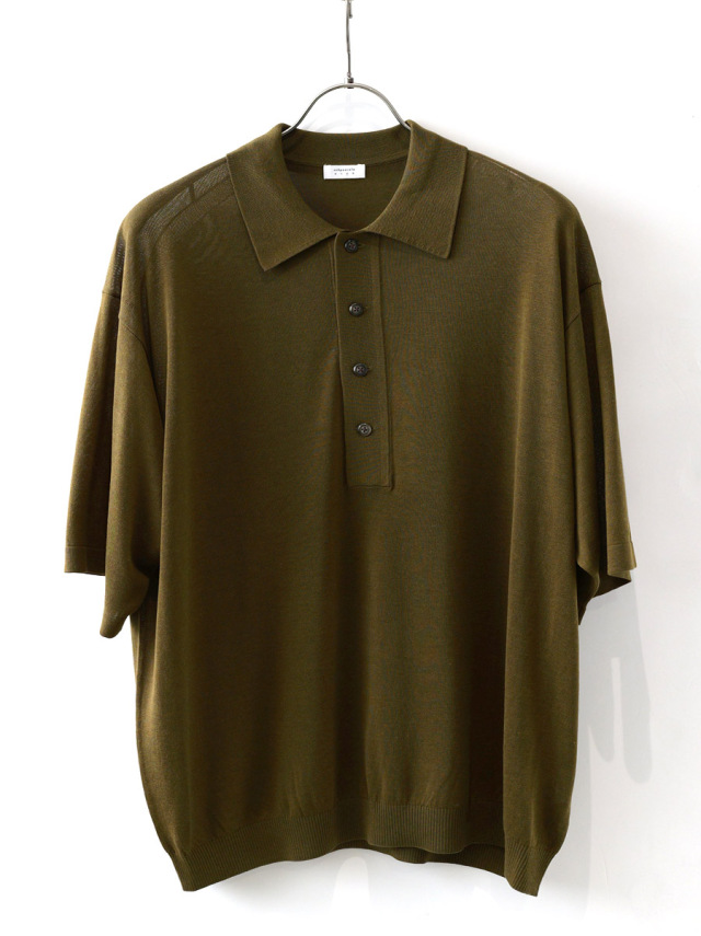crepuscule -  S/S Polo - Khaki