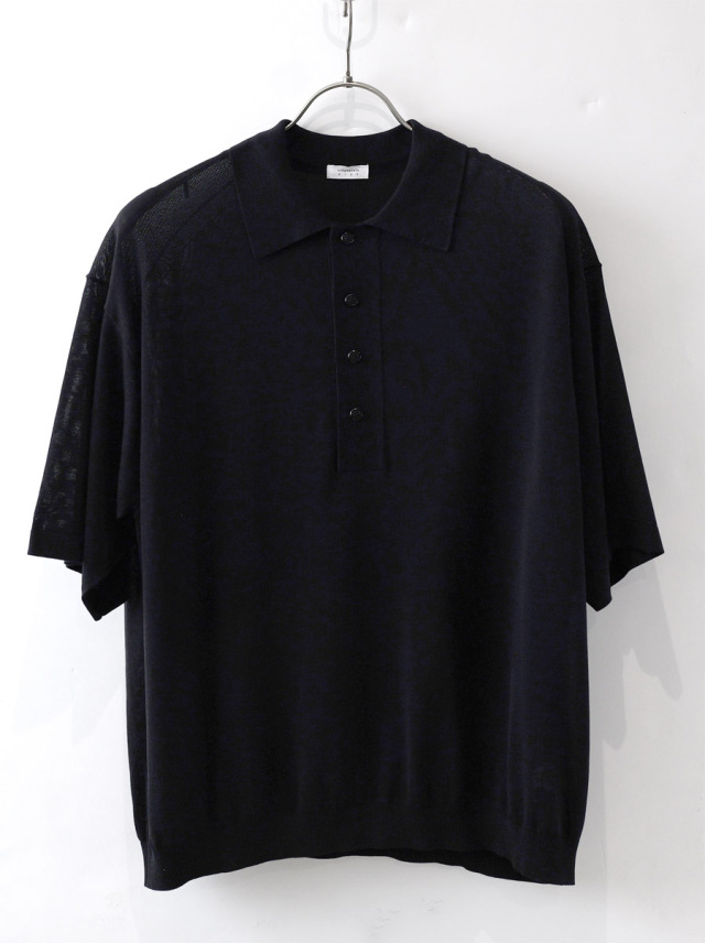 crepuscule -  S/S Polo - Black