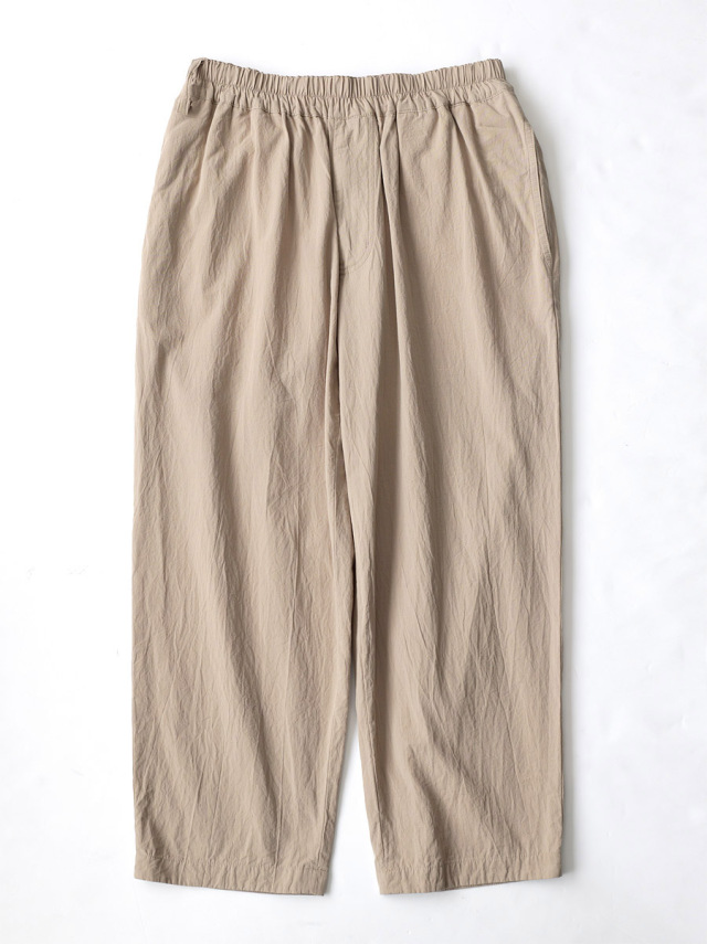 EEL Products - COOK PANTS / Cotton/Linen - Beige