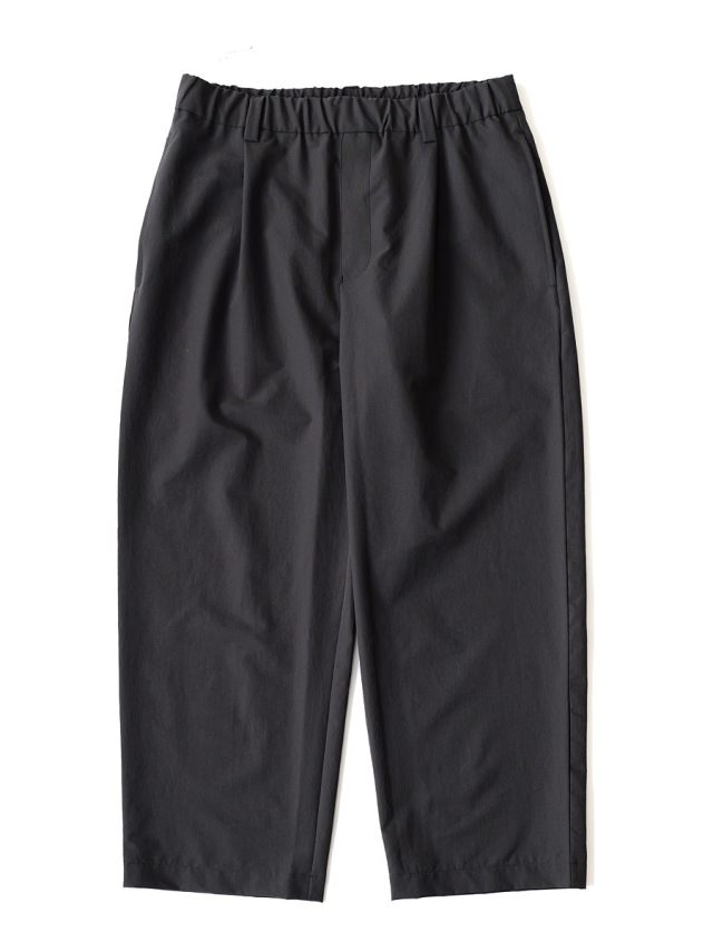 YONCA - Cool Tech Pants (Semi Wide) - Dark Moss Gray