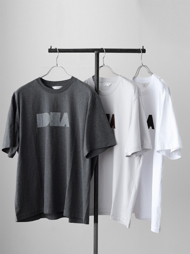 STILL BY HAND - 40/2 Cotton「IDEA」Print T-Shirt