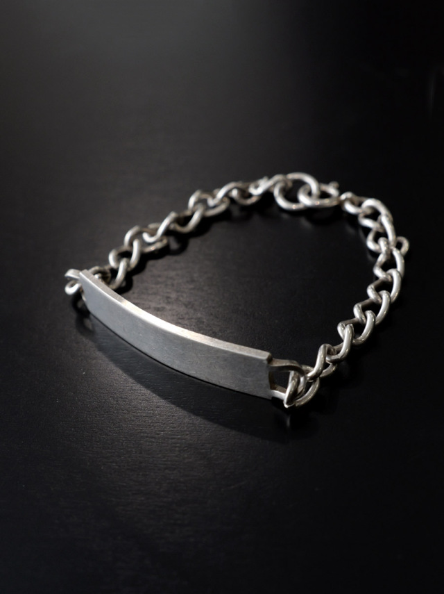 UK Vintage - ID Bracelet (18.5cm) #01 - Silver 925 Hallmarked