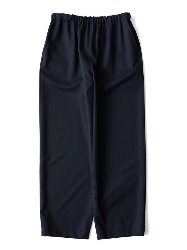 holk - Kang Fu Pants / wool gabardine - Navy