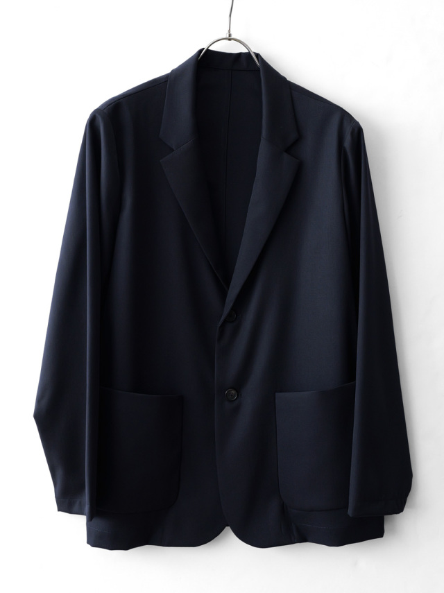holk - 2B Jacket / wool gabardine - Navy