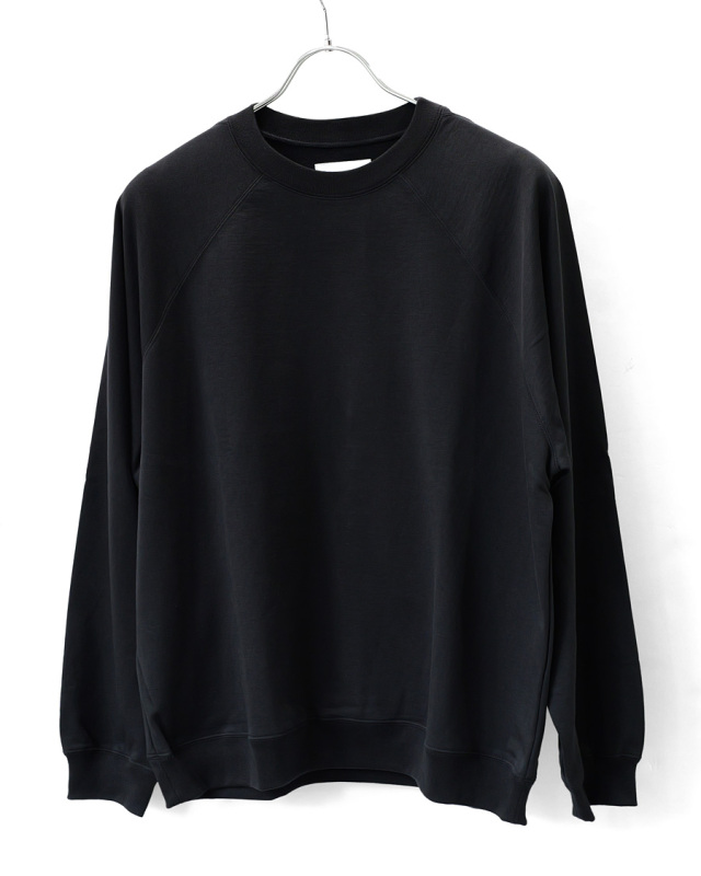 STILL BY HAND - Pima Cotton Sweat - Black