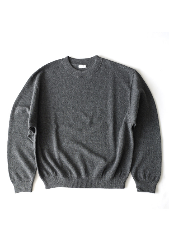 crepuscule -  Co/Wo Moss Stitch P/O - M.Gray