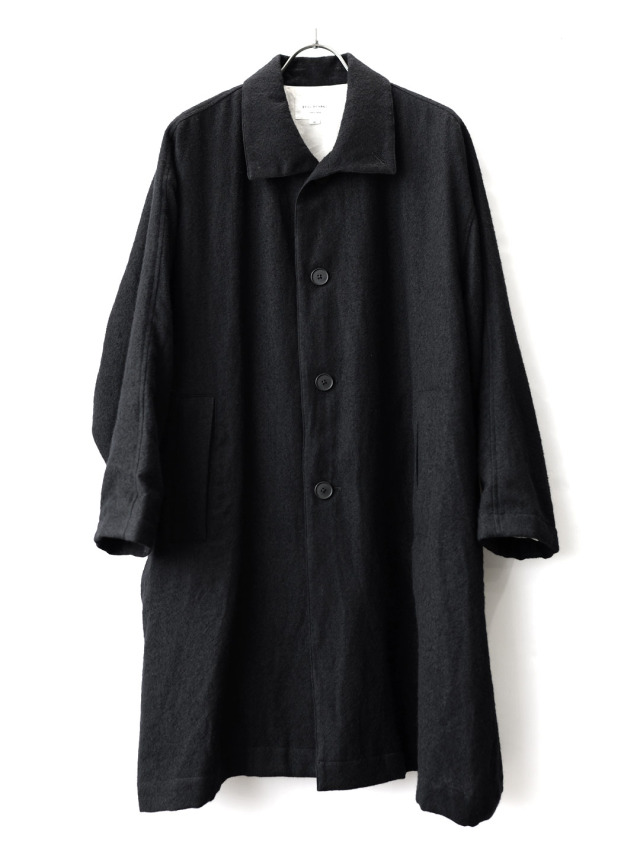 STILL BY HAND -  Wo/Li Oversized Coat - Black