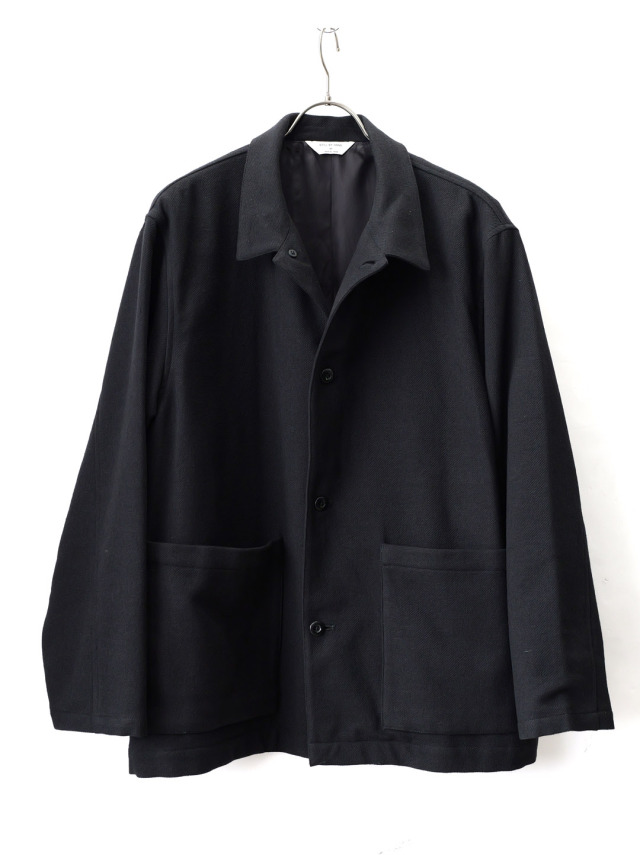 STILL BY HAND -  Wool Mixed 4B Jacket - Black