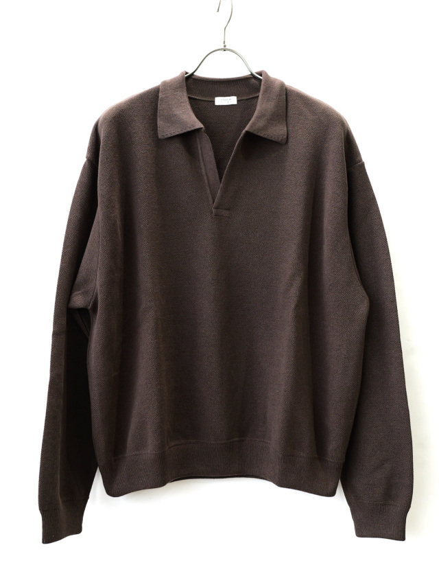 crepuscule -  Co/Wo Moss Stitch Skipper - Brown