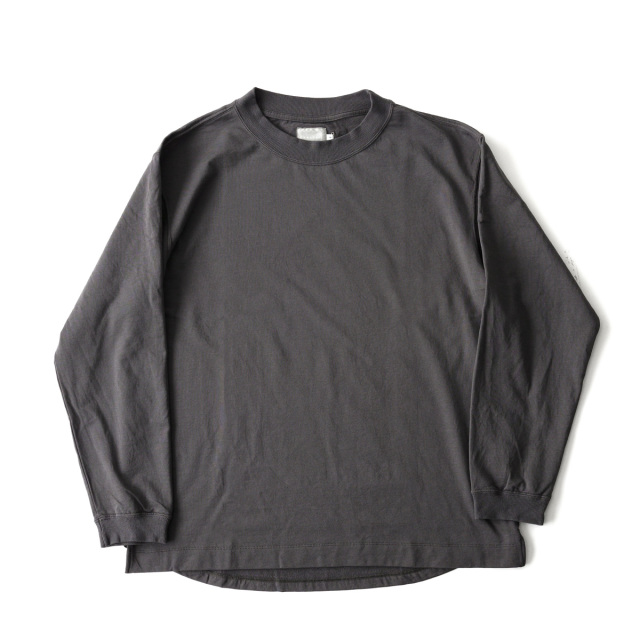CURLY - MICRO FRENCH TERRY TEE - Gray