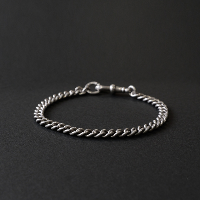 UK Vintage - Chain Blacelet #24 - 925 Silver