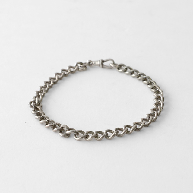UK Vintage - Chain Blacelet #14 - 925 Silver