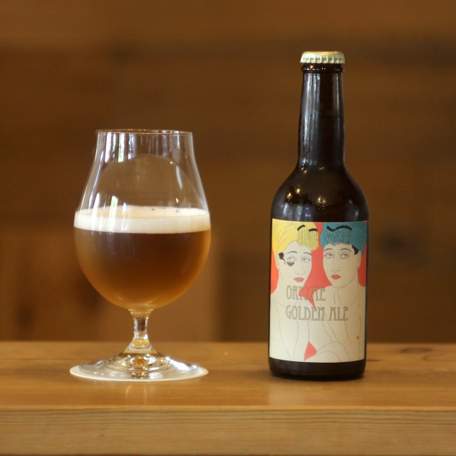 売切れ　限定醸造　ORYZAE GOLDEN ALE 330ml-open top ferment with wood barrel -