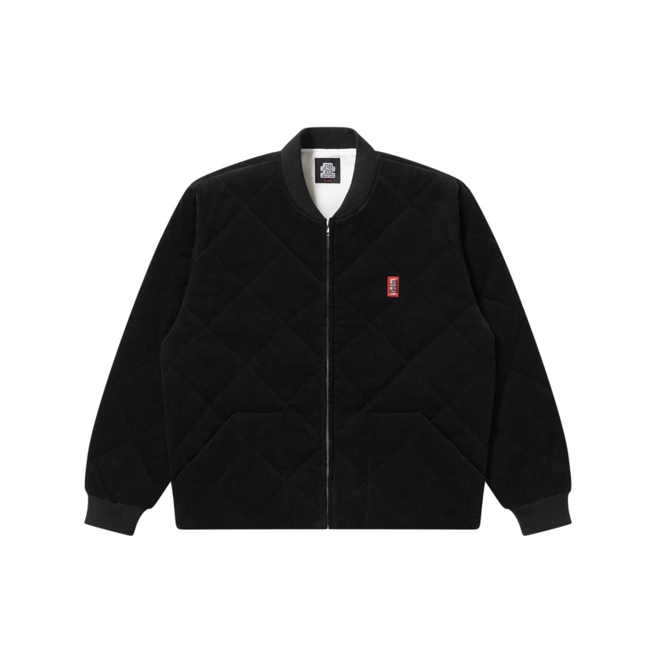 BlackEyePatch SMALL HWC QUILTED CORDUROY JACKET BLACK