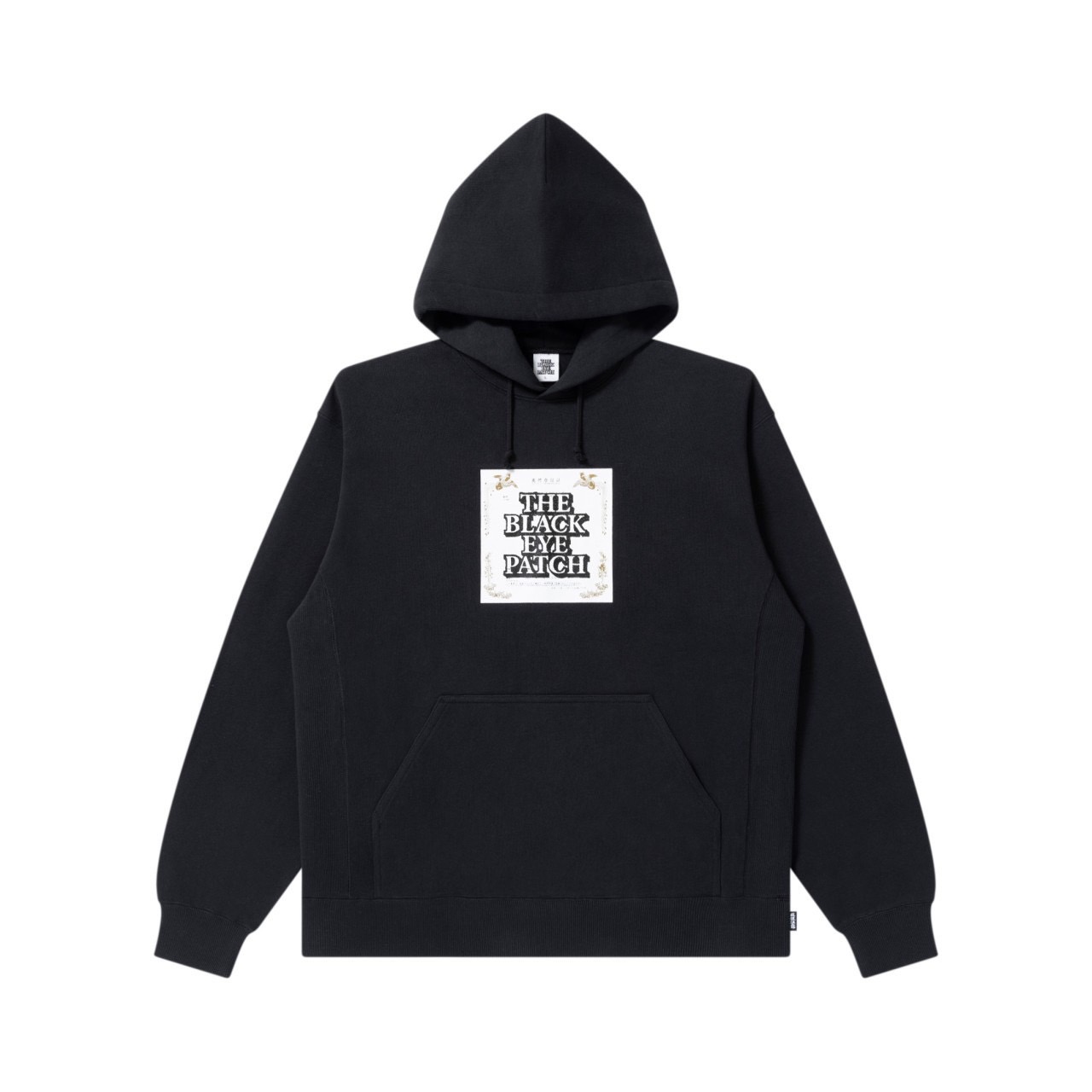 BlackEyePatch TRADEMARK CERTIFICATE HOODIE BLACK